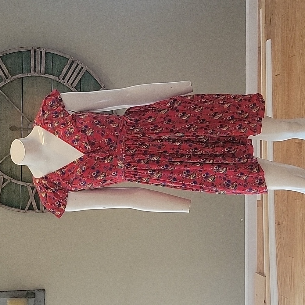 Maeve by Anthropologie Rosalia Faux Wrap Dress